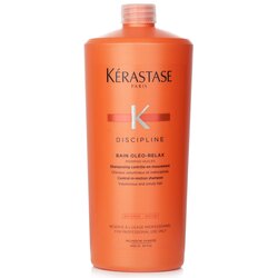 Kerastase Discipline Bain Oleo-Relax Champú Control-En-Movimiento (Cabello Voluminoso y Rebelde) 1000ml/34oz