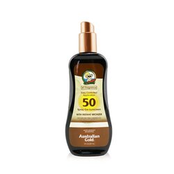Australian Gold Spray Gel Sunscreen Broad Spectrum SPF 50 with Instant Bronzer - #1 Fragrance (Exp. Date: 05/2020) 237ml/8oz