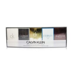 卡文克萊 微型香水套裝: CK One 淡香水 10ml + Eternity 淡香水 10ml +CK One Gold 淡香水 10ml+Eternity Air 淡香水 10ml+ Euphoria Men 淡香水 10ml 5x10ml/0.33oz