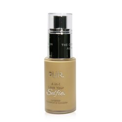 PUR (PurMinerals) 4 in 1 Love Your Selfie Longwear Foundation & Concealer - #MG3 Buff (Light Golden Medium Skin With Golden Undertones) 30ml/1oz
