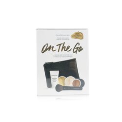 Bare Escentuals Kit On The Go 6 Piece Get Started (1x Primer, 1x Base 1x Velo Mineral, 1x Color Para Todo el Rostro...) - # Medium Beige 12 5pcs+1clutch