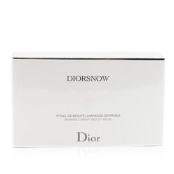 迪奧 Diorsnow Brightening Collection:牛奶精華30ml +微量注入乳液50ml +紫外線防護液SPF50 30ml +化妝袋 3pcs+1pouch