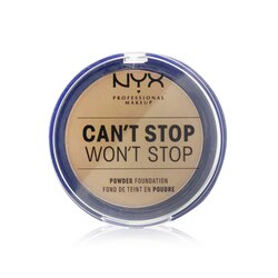 NYX Can't Stop Won't Stop Powder Foundation - # Golden 10.7g/0.37oz