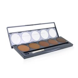 Cinema Secrets Ultimate Foundation 5 In 1 Pro Palette - # 100 Series (Deep Red Undertones) 12.5g/0.44oz