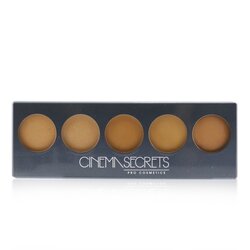 Cinema Secrets Ultimate Foundation 5 In 1 Pro Palette - # 500B Series (Medium To Deep Pink Beige Undertones) 12.5g/0.44oz