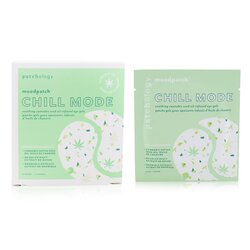 Patchology Moodpatch - Chill Mode Soothing Cannabis Seed Oil-Infused Eye Gels (Cannabis Sativa Seed Oil+Reishi & Rhodiola Extract) 5pairs