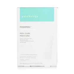 Patchology PoshPeel Pedi Cure - Exfolia & Resurge los Pies Suavemente (1 Tratamiento) 2x20ml/0.68oz