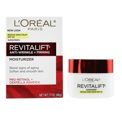 L'Oreal RevitaLift Anti-Wrinkle + Firming Moisturizer SPF 25 48g/1.7oz