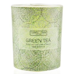 The Candle Company (Carroll & Chan) 100% Beeswax Votive Candle - Green Tea 65g/2.3oz