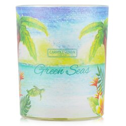 The Candle Company (Carroll & Chan) 100% Beeswax Votive Candle - Green Seas 65g/2.3oz