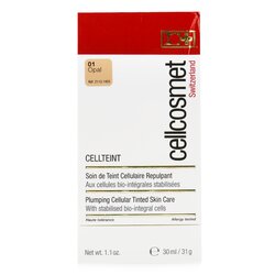 瑞妍 Cellcosmet CellTeint Plumping Cellular Tinted Skincare - #01 Opal (Box Slightly Damaged) 30ml/1.1oz