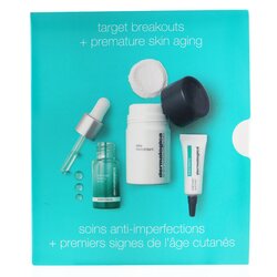 Dermalogica Clear & Brighten Kit: Daily Microfoliant 13g+ Age Bright Clearing Serum 10ml+ Age Bright Spot Fader 6ml 3pcs