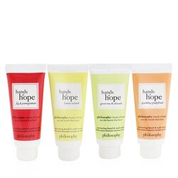 Philosophy Set de Regalo Hands Of Hope 4-Piezas (Lemon Custard, Sparkling Grapefruit, Green Tea & Avocado, Fig & Pomegranate) 4x30ml/1oz