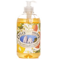 Nesti Dante Dolce Vivere Vegan Liquid Soap - Capri - Orange Blossom, Frosted Mandarine & Basil 500ml/16.9oz