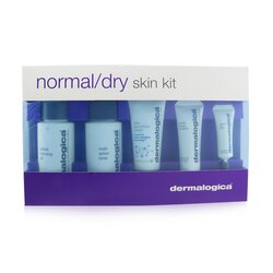 Dermalogica Normal/ Dry Skin Kit: Cleanser + Toner + Smoothing Cream + Exfoliant + Eye Reapir (Box Slightly Damaged) 5pcs