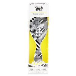 Wet Brush Original Detangler Hipster - # Diagonal Checkers 1pc