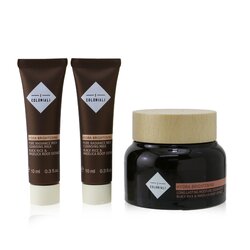 I Coloniali Empowered Beauty Remedies Travel Set With Bag: 1x Hydra Brightening - Long Lasting Moisture Cream SPF 15 - 50ml/1.7oz + 2x Hydra Brightening - Pure Radiance Rich Cleansing Milk - 10ml/0.3oz + 1x bag 3pcs+1bag