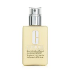 Clinique Dramatically Different Loción+ Hidratante - Piel Muy Seca a Seca Mixta (Caja Blanca, Con Bomba) 200ml/6.7oz