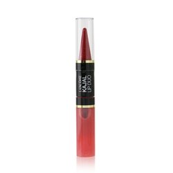 Lancome Kajal Lip Duo High Precision Lipstick & Illuminating Gloss - # 05 Red Crush