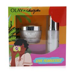 Olay Radiant Duo Limited Edition Set: Light Perfecting Essence 30ml + Light Perfecting Day Cream SPF 24 50g 2pcs