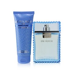Versace Eau Fraiche Coffret: Eau De Toilette Spray 100ml/3.4oz + Gel de Baño & Ducha Perfumado 100ml/3.4oz 2pcs