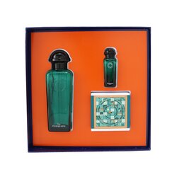Hermes D'Orange Verte Набор: Одеколон Спрей 100мл/3.3унц + Одеколон 7.5мл/0.25унц + Парфюмированное Мыло 50г/1.7унц 3pcs
