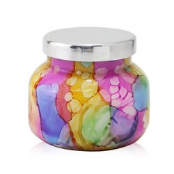 Capri Blue Rainbow Watercolor Jar Candle - Volcano 226g/8oz
