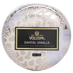 Voluspa Vela de Estaño Decorativa - Santal Vanille 113g/4oz