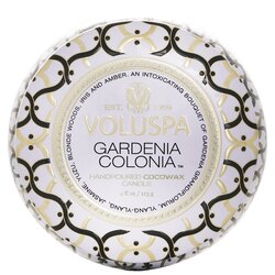 Voluspa Mini Vela de Estaño - Gardenia Colonia 113g/4oz