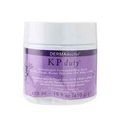 DERMAdoctor KP Duty Dermatologist Formulated Body Scrub (Packaging Slightly Damaged) 473ml/16oz