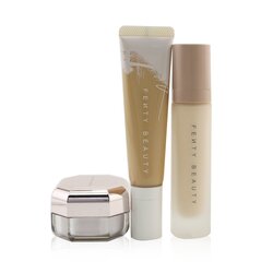 Fenty Beauty by Rihanna Kit Pro Filt'R Complejo Hidratante: Base 32ml + Primer 32ml + Polvo Establecedor de Retoque Instantáneo 7.8g - #210 3pcs