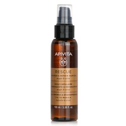 Apivita Rescue Aceite de Cabello Nutrición & Reparación (Argán & Oliva) 100ml/3.38oz