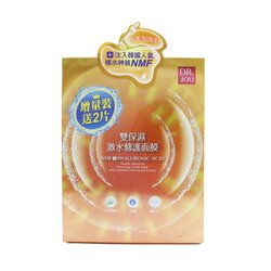DR. JOU (By Dr. Morita) NMF+ Hyaluronic Acid Double Moisture Mascarilla Facial Renovadora 8pcs