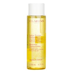 Clarins Loción Tónica Hidratante con Extractos de Aloe Vera & Flor Azafrán - Piel Normal a Seca 200ml/6.7oz