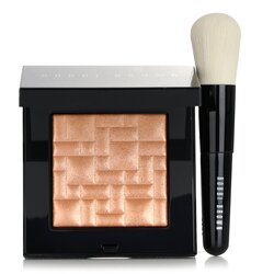Bobbi Brown Highlighting Powder Set (1x Highlighting Powder + 1x Mini Face Brush) - #Bronze Glow 2pcs