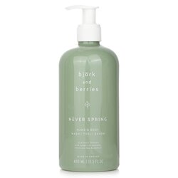 Bjork & Berries Never Spring Средство для Мытья Рук и Тела 400ml/13.5oz