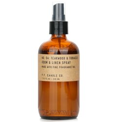 P.F. Candle Co. Room & Linen Spray - Teakwood & Tobacco 229ml/7.75oz