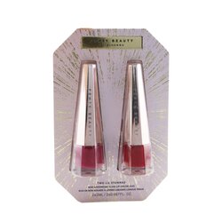 Fenty Beauty by Rihanna Two Lil Stunnas Mini Longwear Fluid Lip Color Duo (2x Mini Lip Color) 2x2ml/0.067oz