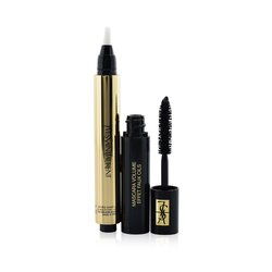 Yves Saint Laurent Love All Lights On Me Набор: (1x Touche Eclat 2.5мл + 1x Мини Тушь для Ресниц 2мл) - #2 (Luminous Ivory) (Коробка Слегка Повреждена) 2pcs