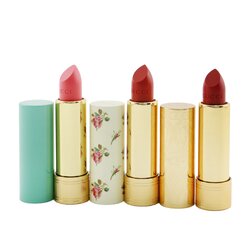 古芝 Travel Lipstick Collection (2x Lip Colour + 1x Lip Balm) 3x3.5g/0.12oz