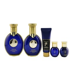 The History Of Whoo Men Gongjinhyang: Kun Special Set: Nourishing Balancer (140ml+20ml) + Nourishing Emulsion (100ml+20ml) + Foam Cleanser 40ml 5pcs