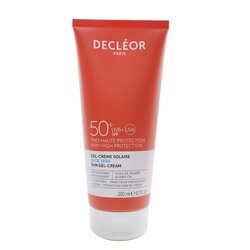 דקלאור Aloe Vera Sun Gel-Cream SPF 50 200ml/6.7oz