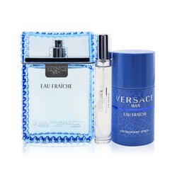 范思哲 云淡风轻男士香氛套装:淡香水 100ml/3.4oz + 淡香水 10ml/0.3oz + 止汗膏 75g/2.5oz 3pcs