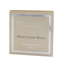 Max Benjamin Car Fragrance Refill - French Linen Water 1pc