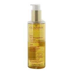 克蘭詩 Total Cleansing Oil with Alpine Golden Gentian & Lemon Balm Extracts (All Waterproof Make-up) 150ml/5oz
