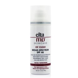 EltaMD UV Clear Facial Sunscreen SPF 46 - For Skin Types Prone To Acne, Rosacea & Hyperpigmentation 48g/1.7oz