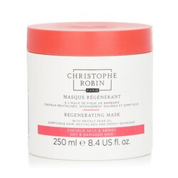 Christophe Robin Regenerating Mask with Rare Prickly Pear Oil - Dry & Damaged Hair 250ml/8.4oz