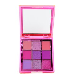 Huda Beauty Neon Obsessions Pressed Pigment Eyeshadow Palette (9x Eyeshadow) - # Neon Pink 9x1.1g/0.038oz
