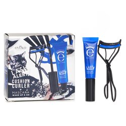 Eyeko Lash Alert Cushion Curler & Mascara Set: Curler + Mascara 4ml 2pcs