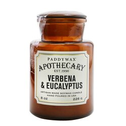 Paddywax Apothecary Candle - Verbena & Eucalyptus 226g/8oz